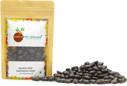 Anchery Drugs Naikurana, Mucuna Pruriens, Kapikachhu Seed, Velvet bean (BIG SEED)