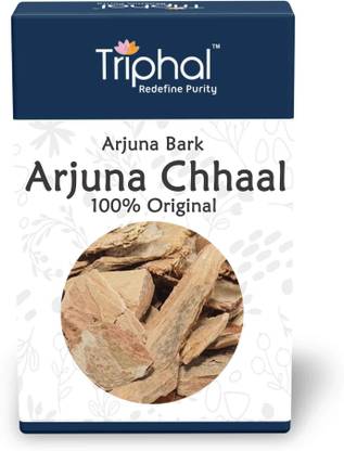 Triphal Arjun Chal Sabut or Raw Arjuna Bark | 100% Natural