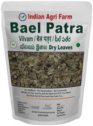 IAgriFarm Bael Patra Dried Leaves / 950 g / Bilva Leaves / Bel Patra / Bael Leaf