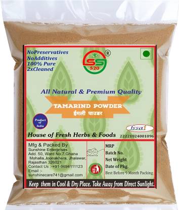 SS520 Tamarind Powder 1 kg Imli Powder Use For Paste Chutney Pulp Candy Chaat Sauce
