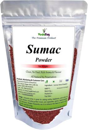VY VedaYug Sumac Powder ,Sumac Spice Powder ,Sumac Berry Powder, 100g