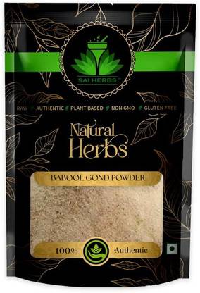 SAI HERBS Babula Gond Powder - Pure & Natural