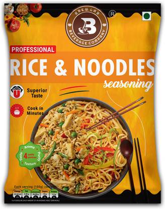 Brew Lab Professional Rice & Noodles Seasoning | Perfect Masala For Rice & Chinese Dishes