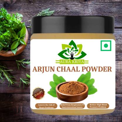 Aura Kriya Pure Arjun Chal Powder | Arjuna Powder | Arjun Chaal Powder for Immunity