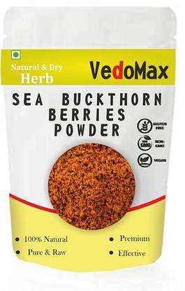 VedoMax Sea Buckthorn Berries Powder | Dry Sea Buckthorn Berries Powder - 400 GM