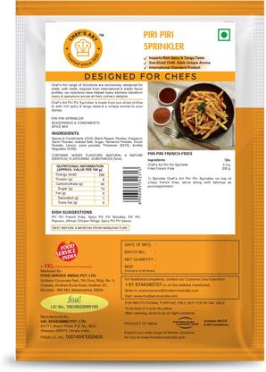 chef's art Piri Piri Sprinkler, 250 grm