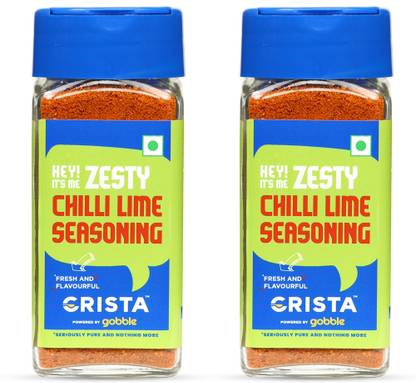 CRISTA Zesty Chilli Lime Seasoning|Zero added Colours, Additives & Preservatives