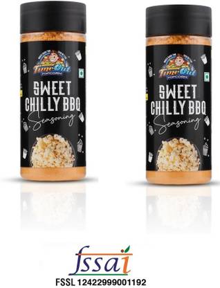 TimeOut Sweet Chilli BBQ Multi-Purpose Seasoning, Pack of 2, Popcorn & Snack Flavoring Sweet Chilli BBQ Popcorn