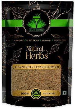 SAI HERBS Lungwort Lichen Moss Powder - Pulmonaria Officinalis Powder - Pure & Natural