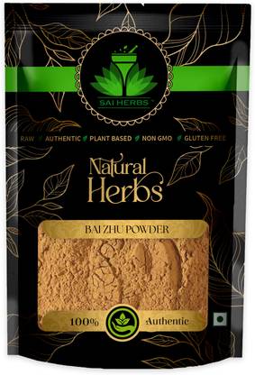SAI HERBS Bai Zhu Powder - Pure & Natural