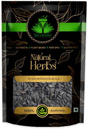 SAI HERBS Sunflower Seeds Black - Pure & Natural