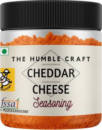 The Humble Craft Cheddar Cheese Seasoning Powder - Popcorn, Salad, Pizza, Pasta, Spread