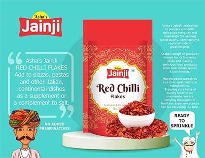 jainji Red Chilli Flakes | Seasonings & Toppings | Sprinklers