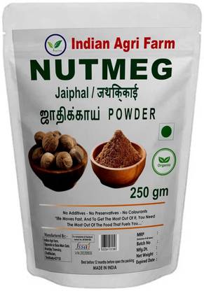 IAgriFarm Nutmeg Powder / 250g / Jathikai / Jaiphal / Jajikaya / Jaifal Powder