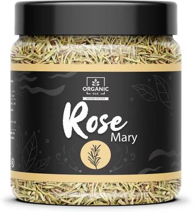Organic Box Rosemary Dried Leaves - For Hair Growth | Rosemary Herb Tea | Organic(50Gram)