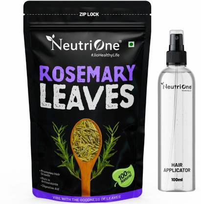 NeutriOne Rosemary Leaves Dried for Hair Growth|Skin Glow | With 100ml Spray Bottle