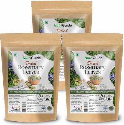 Nutri Guide Rosemary Dried Leaf / Leaves -Pack of 3