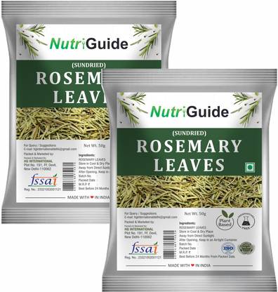 Nutri Guide Rosemary Dried Leaf for Food, Skin Glow, Hair | Gluten Free