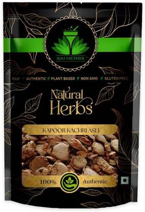 SAI HERBS Kapoor Kachri | Kapur Kachri | Ekangi | Hedychium Spicatum | Spiked Ginger Lily