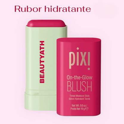 BEAUTYATH PIXI On The Glow Blush Ruby Stick highlight-blush-3 in 1 blush blusher Highlighter