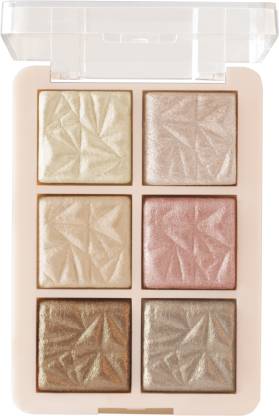 MARS 6 Shade illuminating and Blusher GlowZillaPalette Highlighter