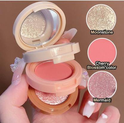 Flimora 3 in 1 Blusher Highlighter Eyeshadow Palette Kit Highlighter