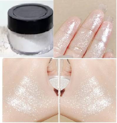 AFARAXIA 100% shimmer makeup Silver Face Shine Glow  Highlighter