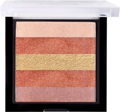 Facejewel Highlighter Shimmer & Blusher Palette for Face Makeup Highlighter