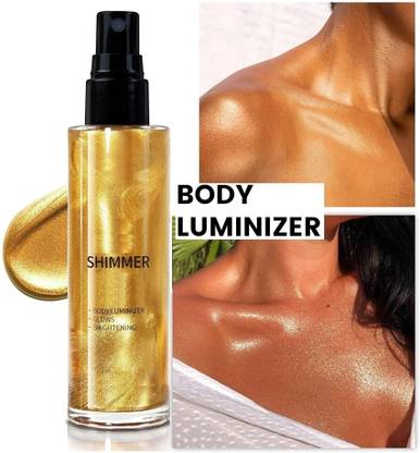 GABBU Smooth Body Shimmer Oil Body Glow Oil for Women Highlighter