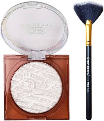 OCEAN BEAUTY Makeup Bronzer Highlighter And Blusher Palette Kit For Face Body Girls Women Highlighter