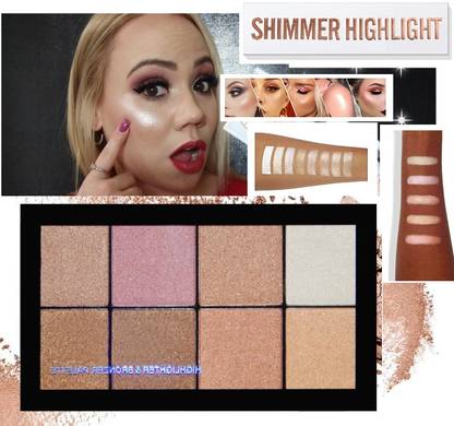 tanvi27 Best Bronzer and blush illuminated look Lumi Glow Highlighter Palette Highlighter