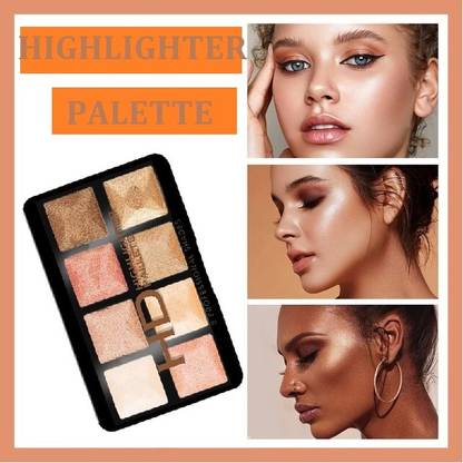 BLUEMERMAID Best Quality Face Highlighter Shimmer Highlight Palette Highlighter