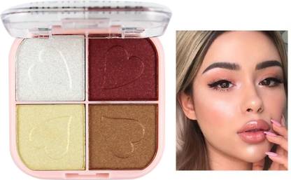 YAWI PROFESSIONAL MAKE UP LOOK BEST COLOR 4 IN ONE HIGHLIGHTER Highlighter