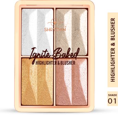 Shryoan Inginte Baked Multi Shimmer Blusher & Makeup Highlighter