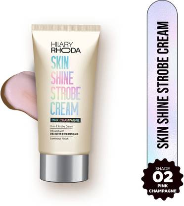 Hilary Rhoda Skin Shine Strobe Cream | 2 in 1 - Highlighter & Moisturiser | Luminous Finish Highlighter