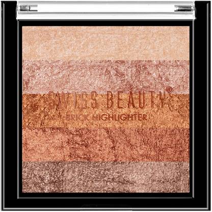 SWISS BEAUTY Brick Bronzer with Easy-to-blend Formula Highlighter