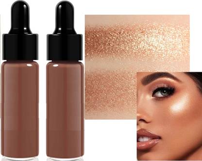 Latixmat Liquid Highlighter Waterproof Liquid Highlighter pack of 2 Highlighter