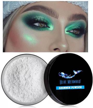 BLUEMERMAID BEST GREEN COLOR CHANGING HIGHLIGHTER POWDER Highlighter