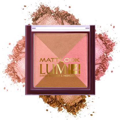 MATT LOOK Baked Blusher &  Highlighter