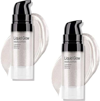 AFARAXIA COMBO Glow Glitter Illuminizing Contour for Face & Body, for Radiant Skin Highlighter