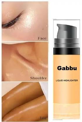 GABBU Makeup Korean Illuminator HD gold Highlighter/- Highlighter