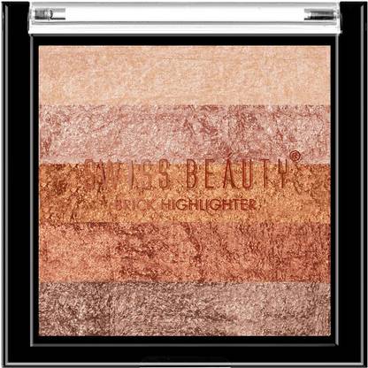 SWISS BEAUTY Brick Highlighter Ultra blendable Highlighter