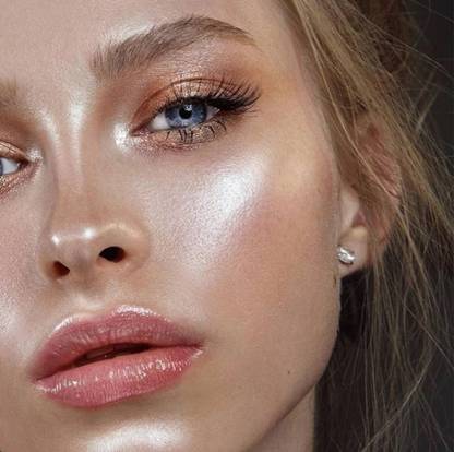 GABBU Make Up Base Face Illuminator Highlighter Cream Highlighter (Silver) Highlighter