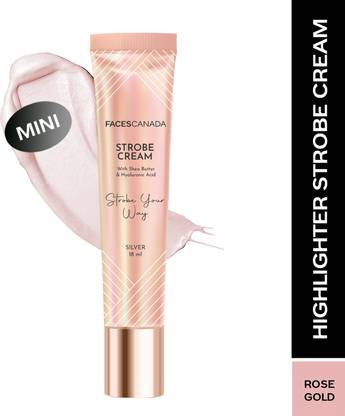 FACES CANADA Strobe Cream Mini - 18ml |Instant Illumination | Primer + Moisturizer + Highlighter