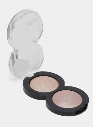 THTC 2in1 Lightweight & Long-Lasting Easy to Apply Highlighter Palette