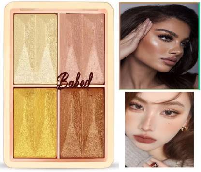 REIMICHI Highly-Pigmented Powder Highlighter Palette With Easy-To-Blend Formula