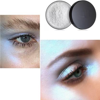 Aylily MAKEUP BLUE HIGHLIGHTER POWDER COLOR CHANGING POWDER Highlighter