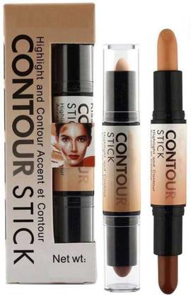 Yuvami's 2 pcs 3D Makeup Contour Highlighter Stick Highlighter
