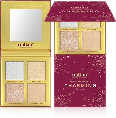 maliao Charming Highlight Palette (4 Colors) – Illuminate Your Radiance Highlighter