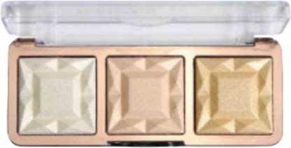 WECHARMERZ Magic Blossom Eyeshadow & Highlighter Makeup Palette Shade 02 12 g